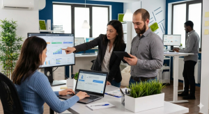 Artificial Intelligence helping professionals automate tasks and improve productivity at work.